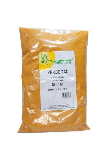 Zerdeçal Kökü Doğal Öğütülmüş 1000 Gr Paket