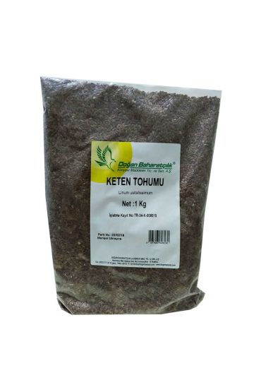 Keten Tohumu Tane Doğal 1000 Gr Paket