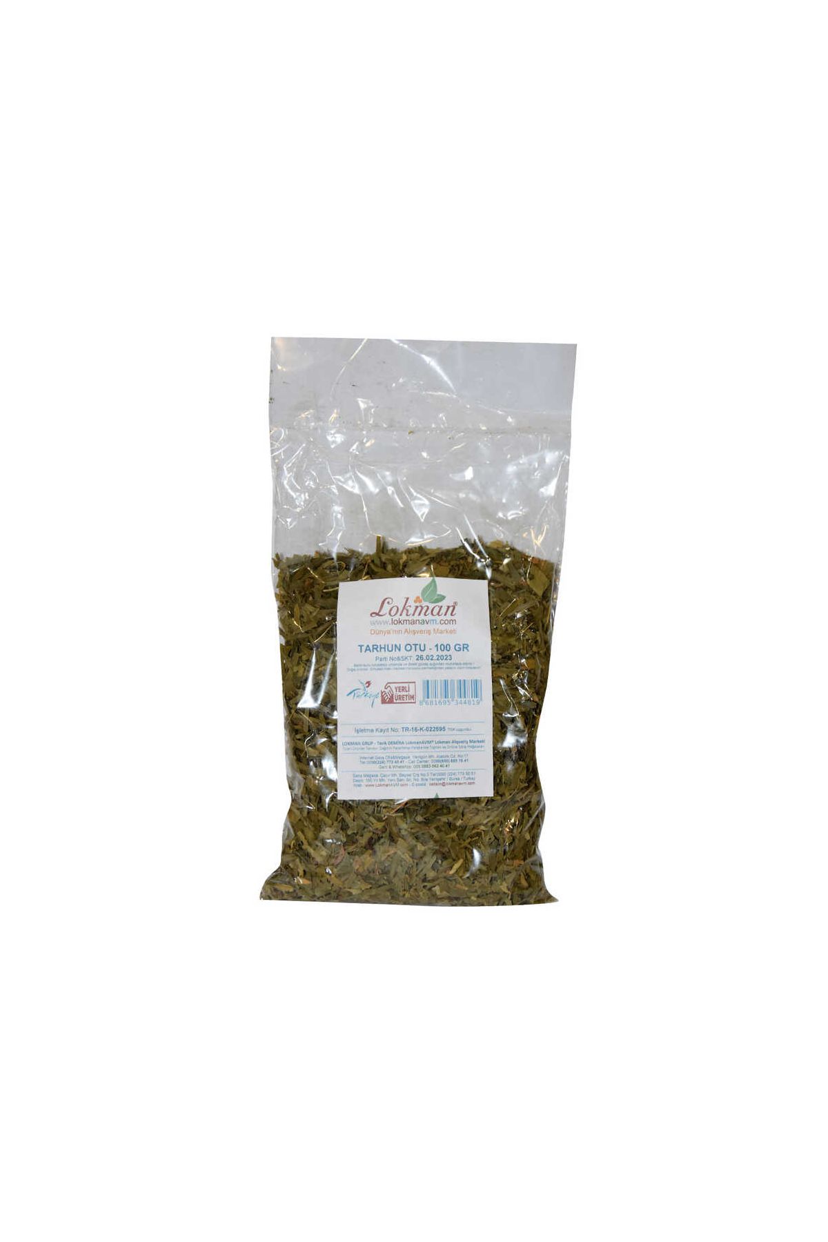 Tarhun Otu Doğal 100 Gr Paket