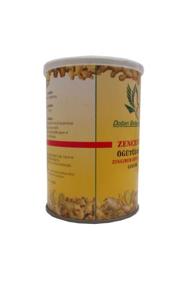 Zencefil Kökü Öğütülmüş Doğal 150 Gr Teneke Kutu