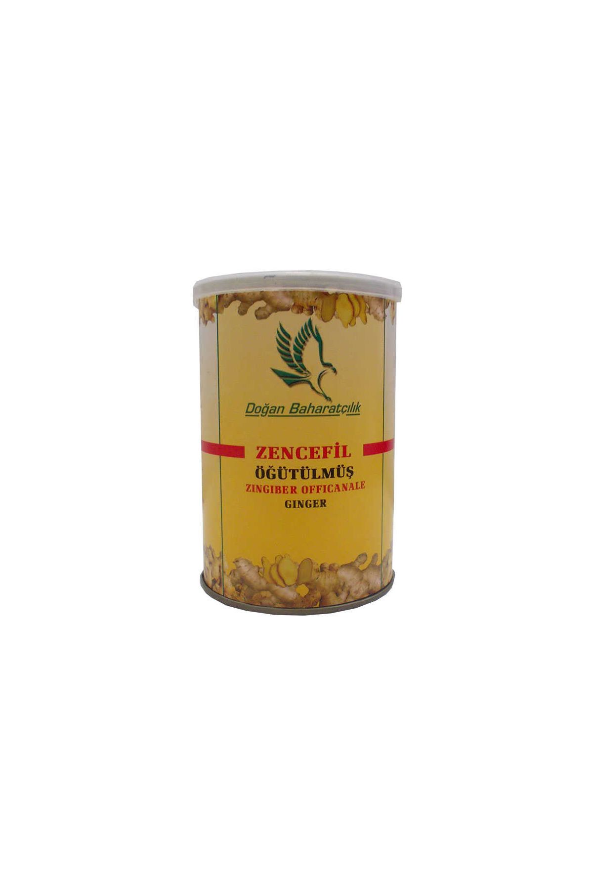 Zencefil Kökü Öğütülmüş Doğal 150 Gr Teneke Kutu