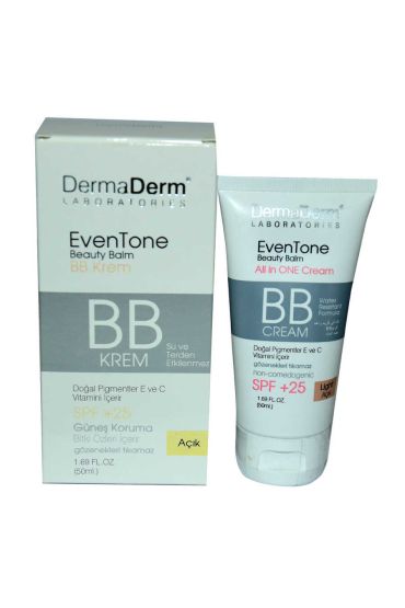 EvenTone BB Krem Açık Ton Vitaminli Spf+25 Güneş Koruma  Özlü 50 ML