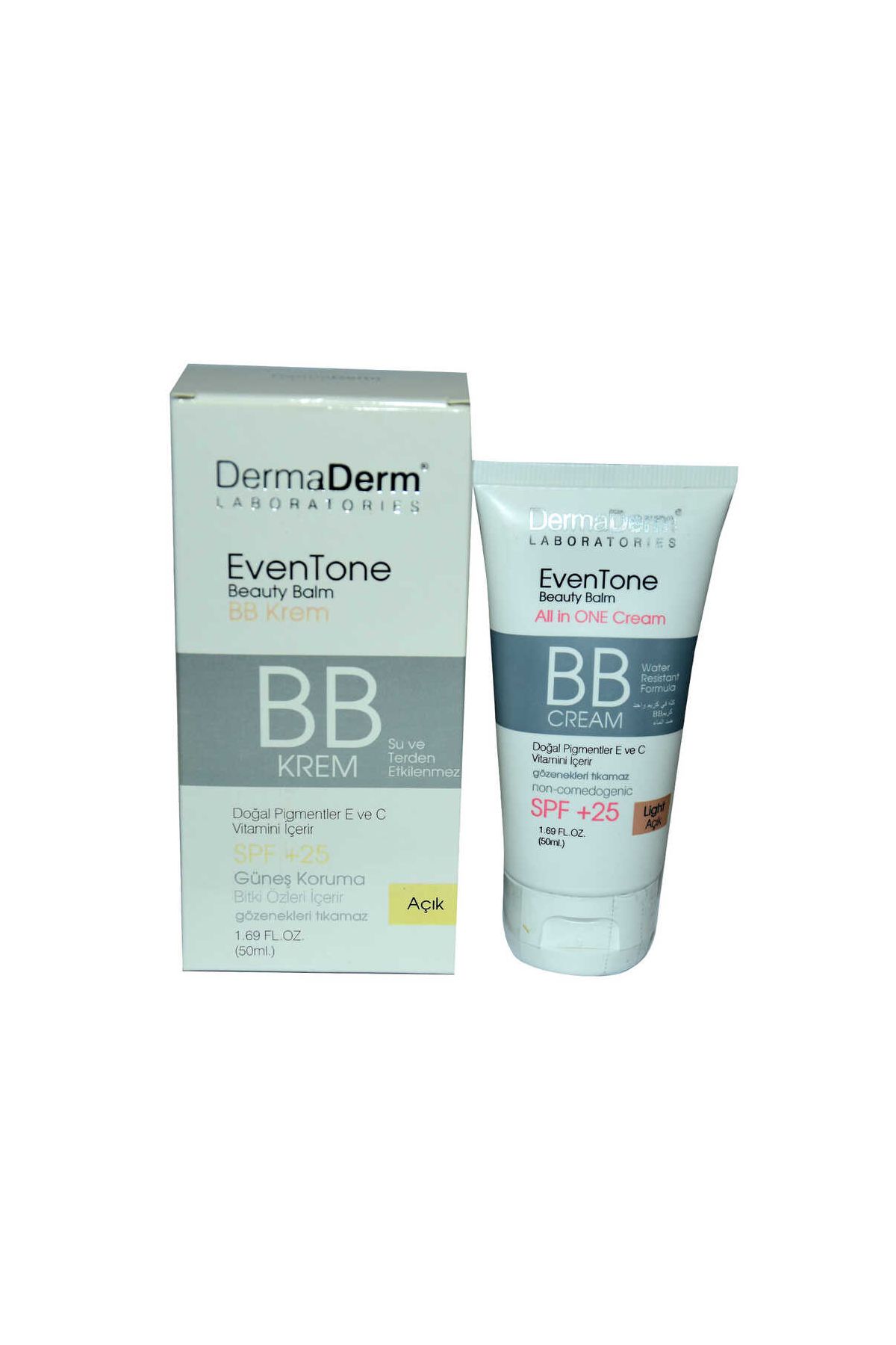 EvenTone BB Krem Açık Ton Vitaminli Spf+25 Güneş Koruma  Özlü 50 ML