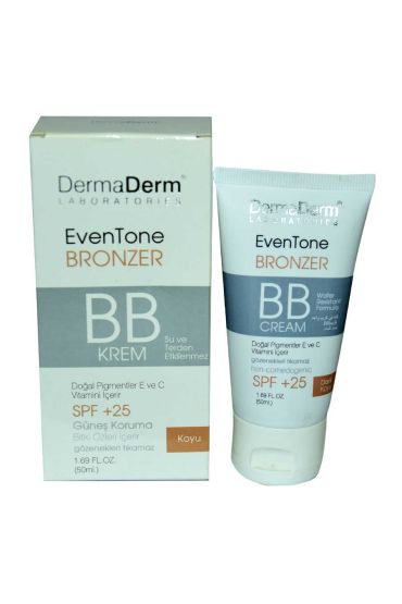 EvenTone BB Krem Koyu Ton Spf+25 Güneş Koruma  Özlü 50 ML