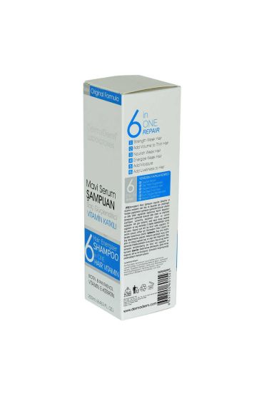 Mavi Serum Şampuanı Saç Güçlendirici (Biotin Panthenol Vitamin E-Keratin) 250 ML