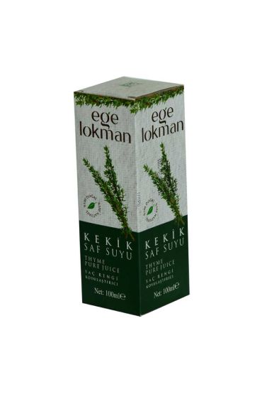 Doğal Kekik Saf Suyu Saç Rengi Koyulaştırıcı Saç Bakımı 100 ML Spreyli Cam Şişe