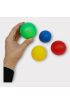 Köpek Oyuncağı - Plastik Düdüklü Top - 4 lü Set