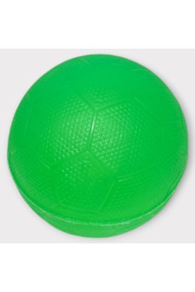 Köpek Oyuncağı - Plastik Düdüklü Top - Yeşil