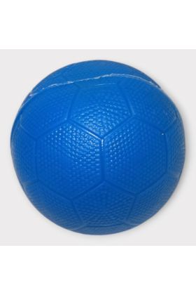 Köpek Oyuncağı - Plastik Düdüklü Top - Mavi
