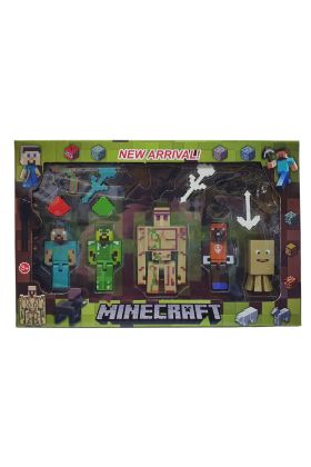 Minecraft 5 li Figür ve Aksesuarları