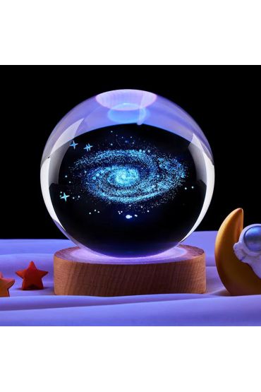 Toz Bulutu Tasarımlı Renk Değiştiren Küre