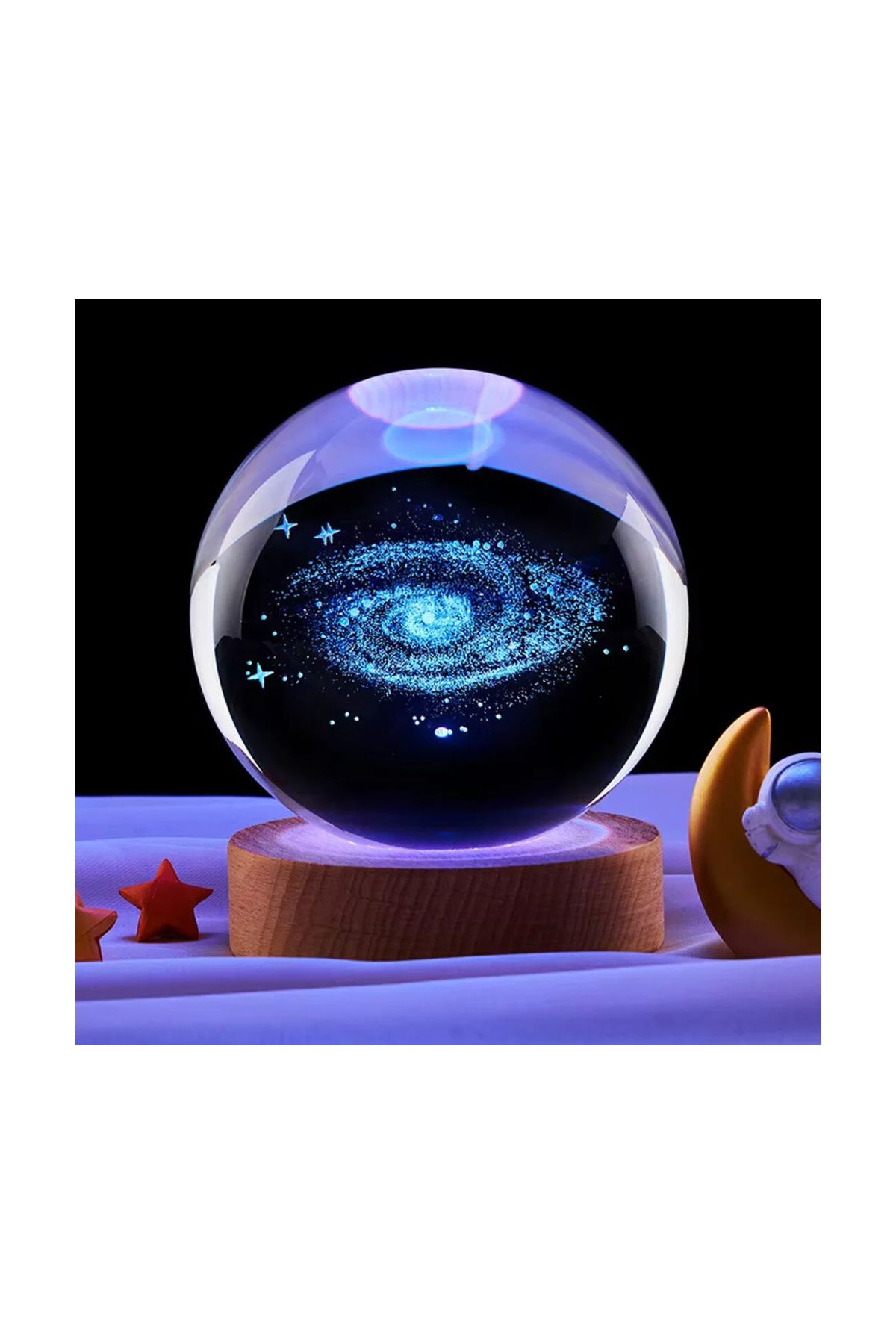 Toz Bulutu Tasarımlı Renk Değiştiren Küre