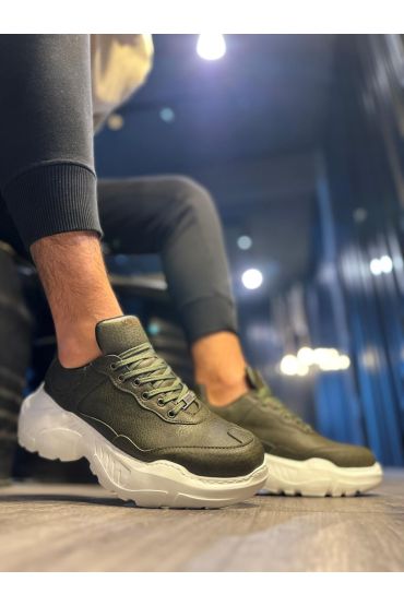 Yüksek Taban Günlük Ayakkabı N Haki