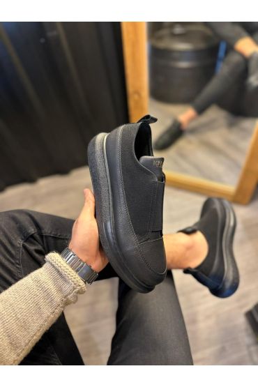Sneakers Ayakkabı  Siyah (Siyah Taban)