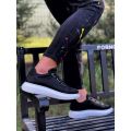 Sneakers Ayakkabı  Siyah (Beyaz Taban)
