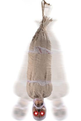 Halloween Sensörlü Işıklı Hareketli Mumya 25x75 cm