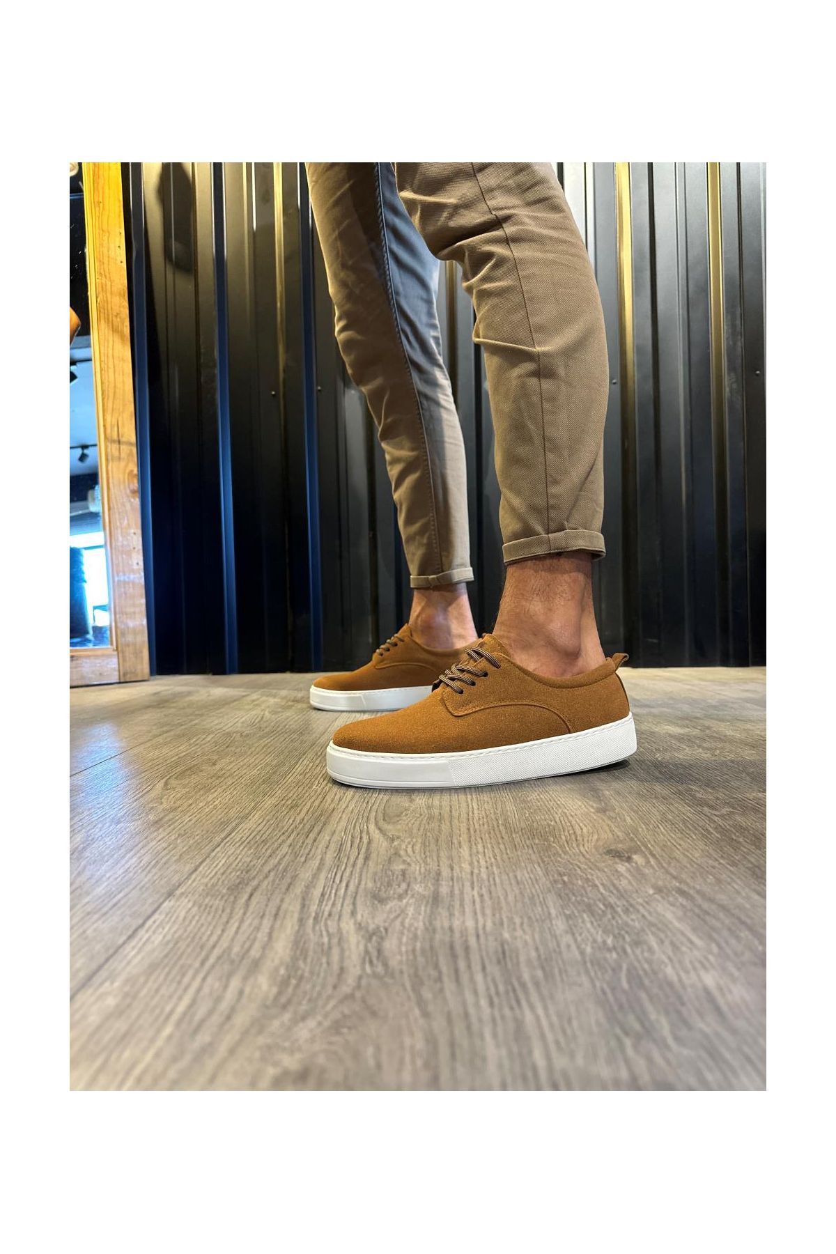 Günlük Ayakkabı  Taba Süet