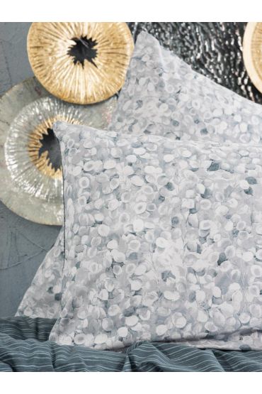 Tek Kişilik Minimal Nevresim Takımı Molly Antrasit