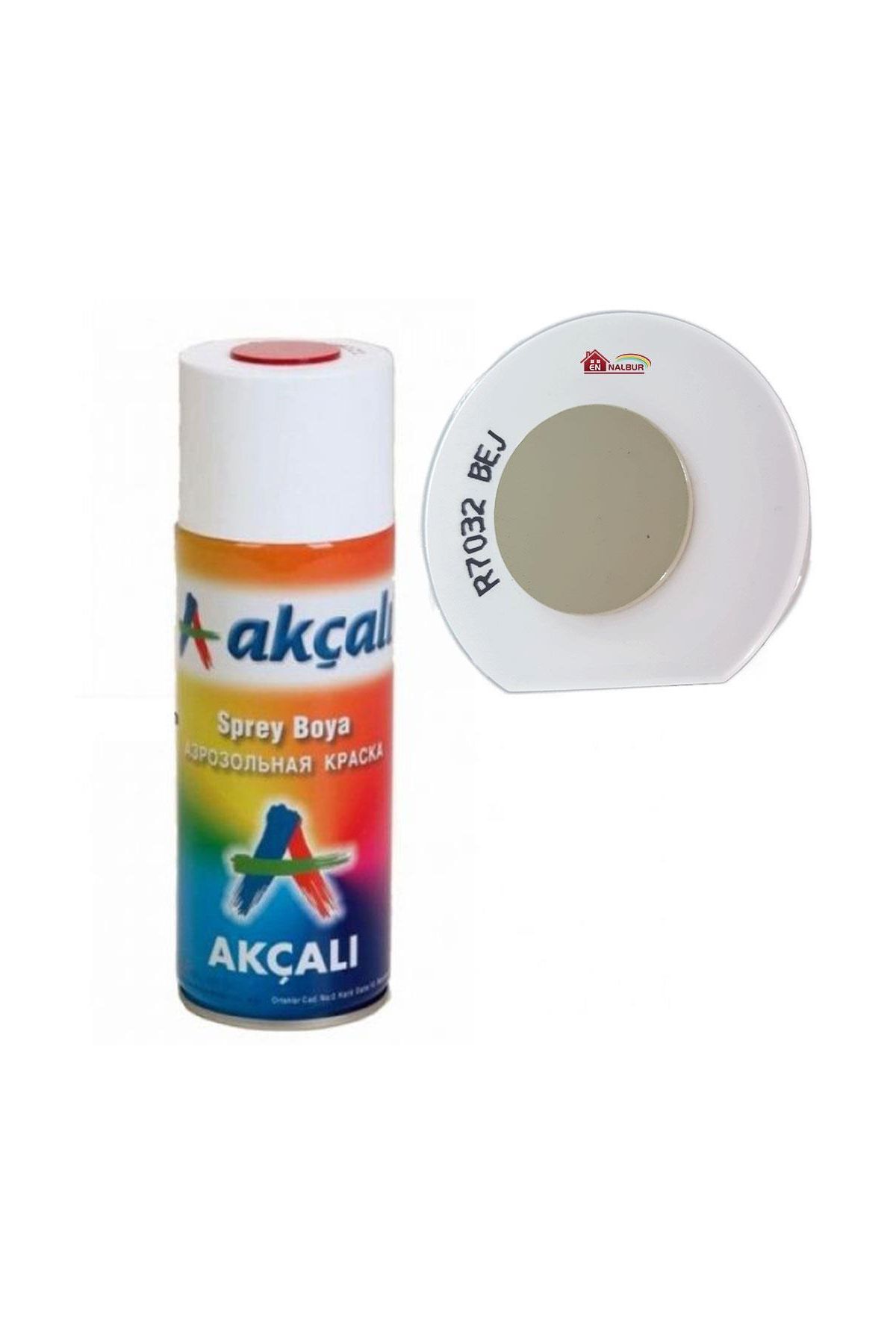 Akçalı Sprey Boya 400 ml 7032 Bej