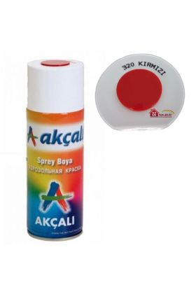 Akçalı Sprey Boya 400 ml 320 Kırmızı