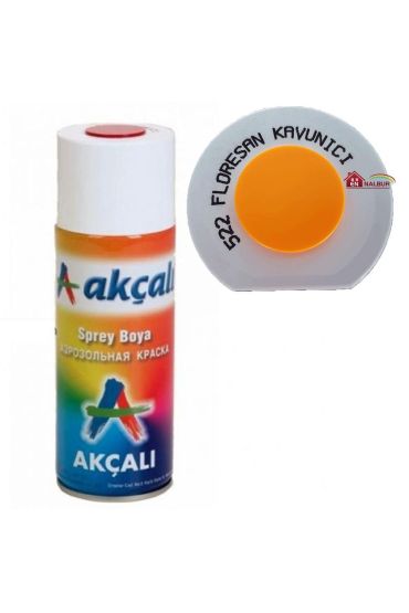 Akçalı Sprey Boya 400 ml 522 Florasan Kavuniçi