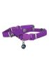 Kadife Kedi Boyun Tasması Kar Taneli 20-32 cm Mor