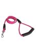 Üçlü Sarmallı Köpek Gezdirme Halatı 1 cm-120 cm Pembe