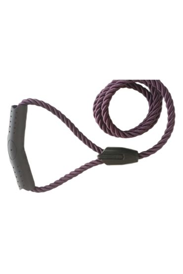 Üçlü Sarmallı Köpek Gezdirme Halatı 1 cm-120 cm Mor