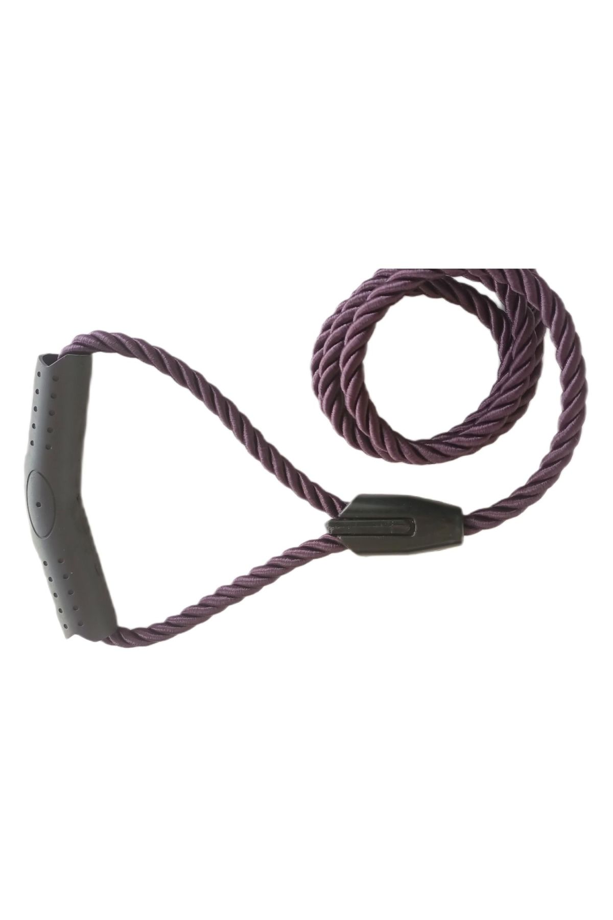 Üçlü Sarmallı Köpek Gezdirme Halatı 1 cm-120 cm Mor