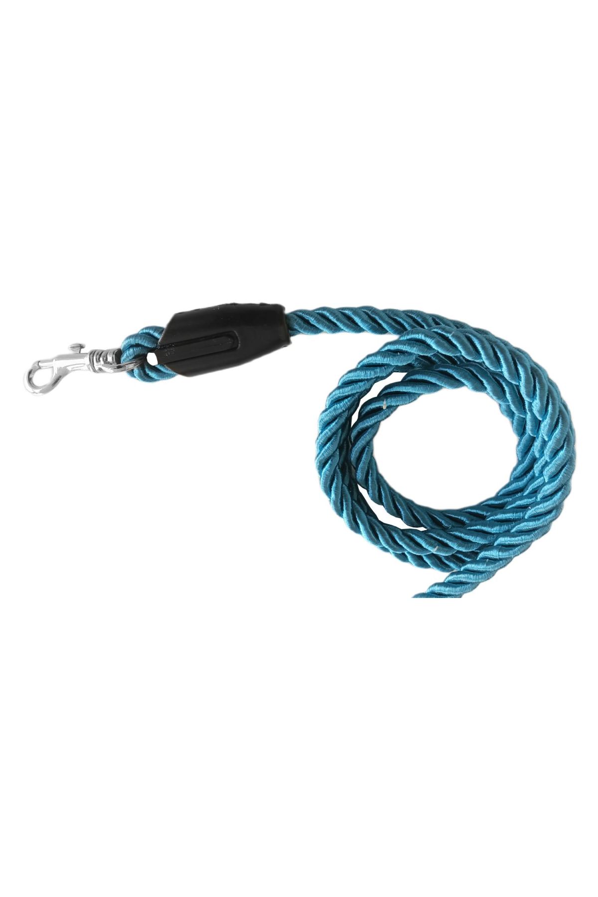 Üçlü Sarmallı Köpek Gezdirme Halatı 1 cm-120 cm Mavi