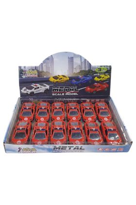 Çek Bırak Metal Araba Lamborgini  - İtfaiye