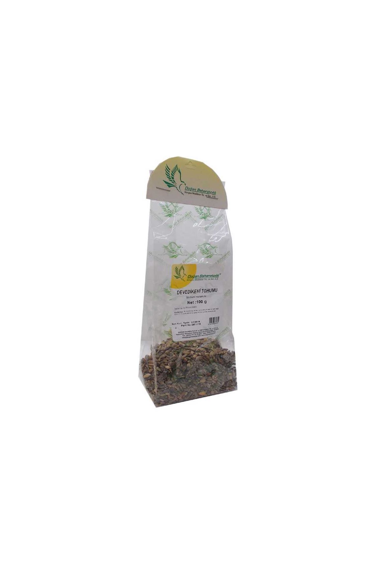 Devedikeni Tohumu Doğal Tane 100 Gr Paket