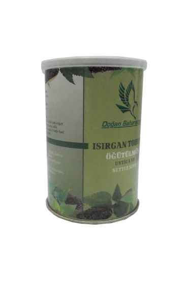 Isırgan Tohumu Doğal Öğütülmüş Toz 150 Gr Teneke Kutu