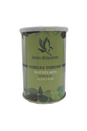 Isırgan Tohumu Doğal Öğütülmüş Toz 150 Gr Teneke Kutu