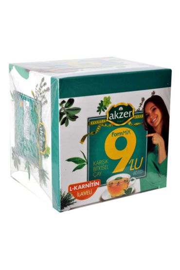 9lu Form Bitkisel Çay 60 Süzen Poşet