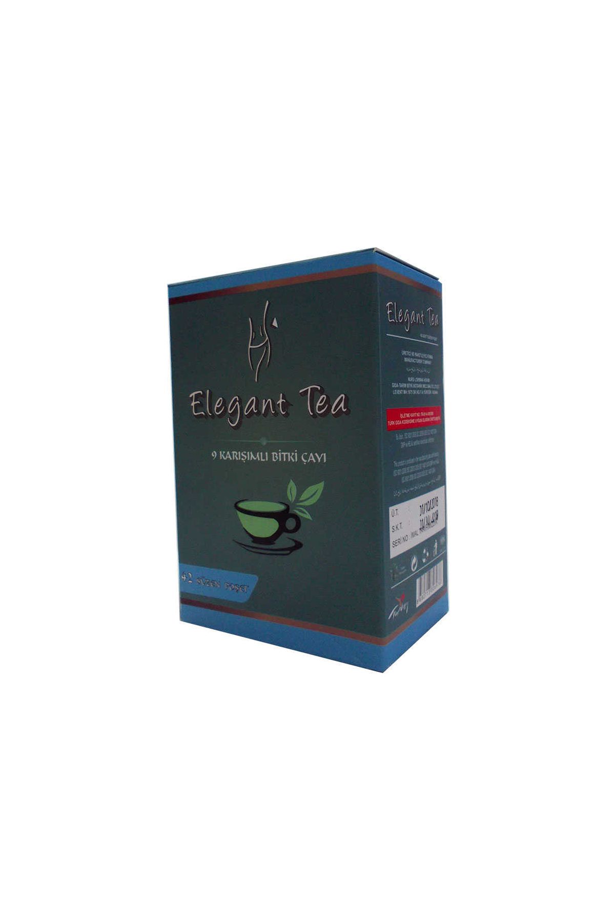 Elegant Tea 9lu Form Bitkisel Çay 42 Süzen Poşet