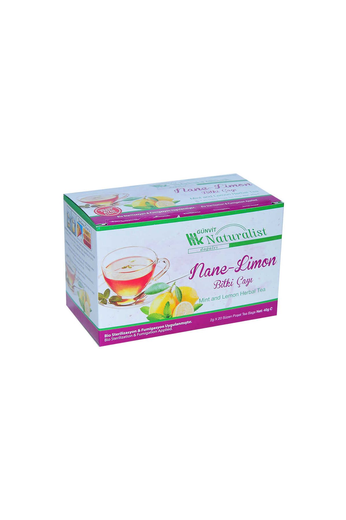 Nane Limon Bitki Çayı 20 Süzen Poşet