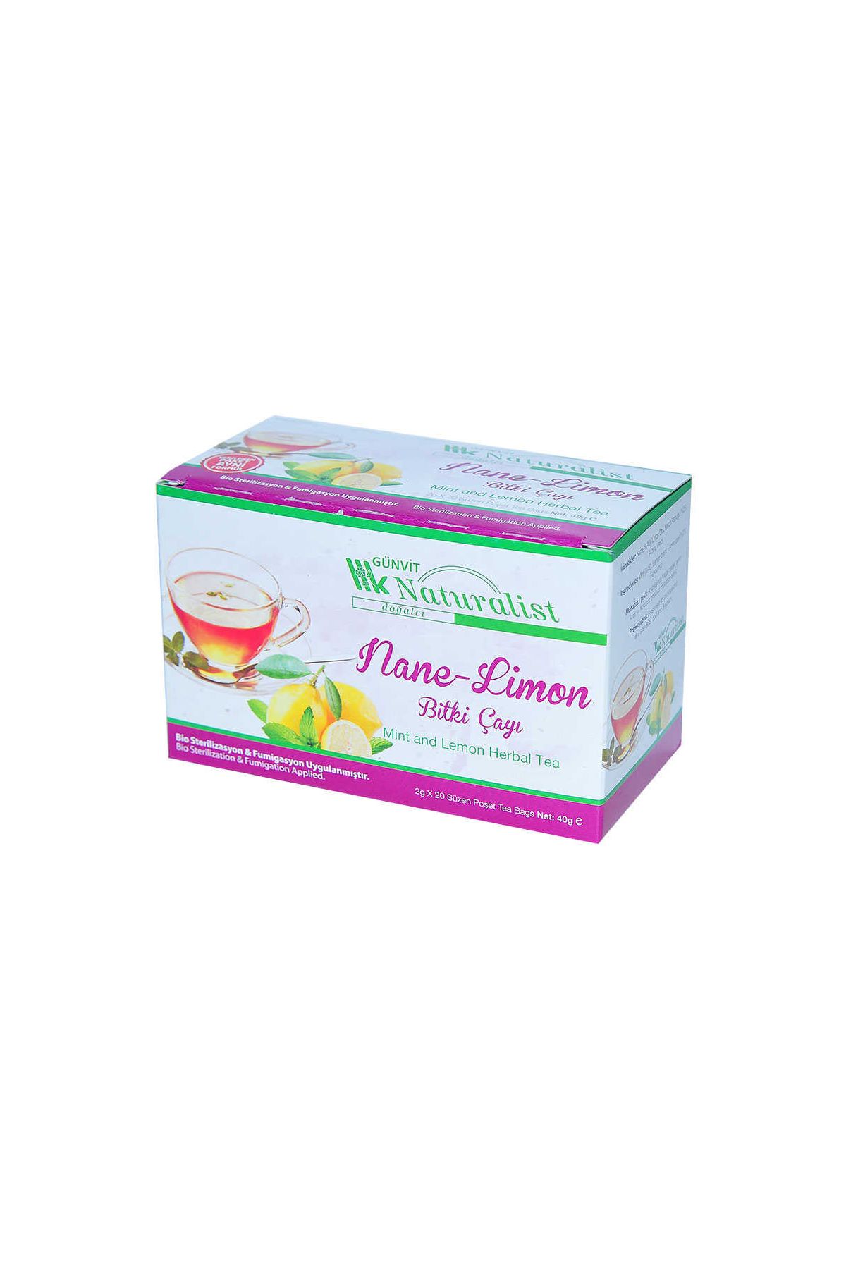 Nane Limon Bitki Çayı 20 Süzen Poşet