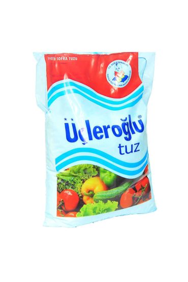 Yemeklik İyotlu Öğütülmüş Kalın Sofra Tuzu 1500 Gr