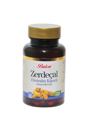 Zerdeçal Ekstraktı 60 Kapsül