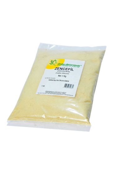 Zencefil Kökü Öğütülmüş Doğal 1000 Gr Paket