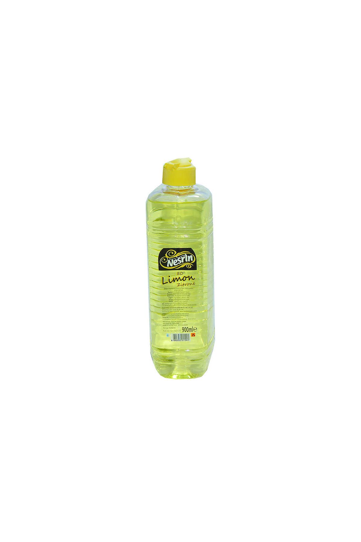 Limon Kolonyası 80 Derece Pet Şişe 900 ML