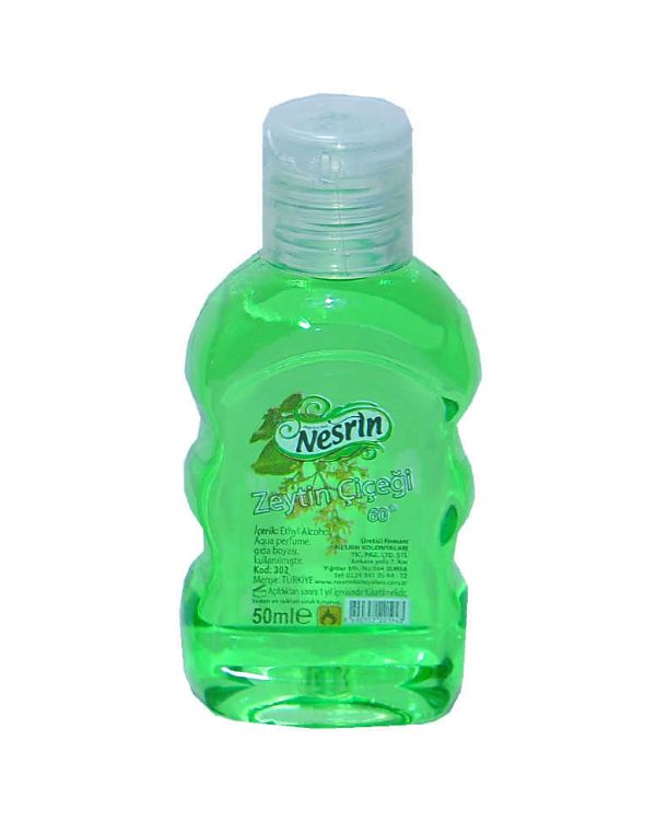 Zeytin Çiçeği Kolonyası 60 Derece Pet Şişe 50 ML