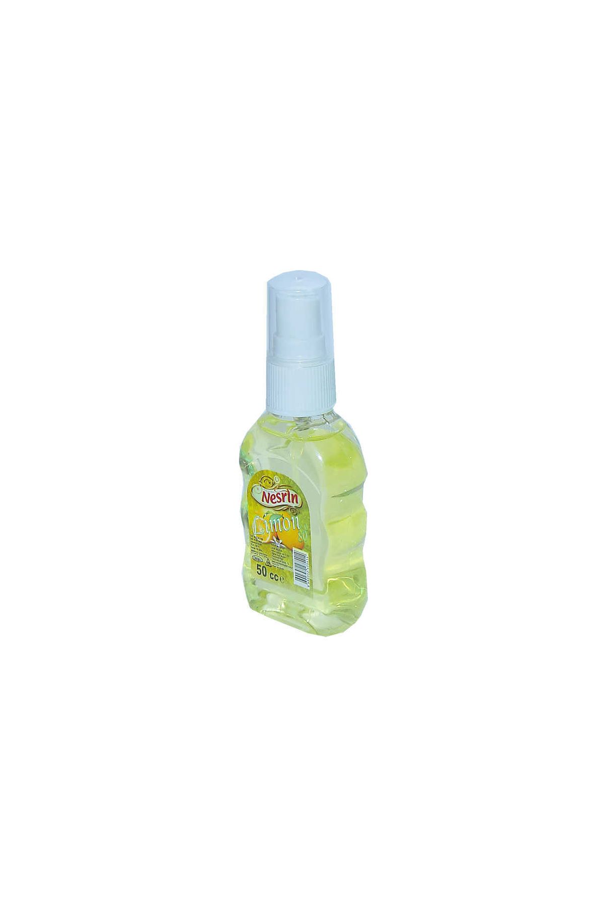 Limon Kolonyası 80 Derece Pet Şişe Sprey 50 ML