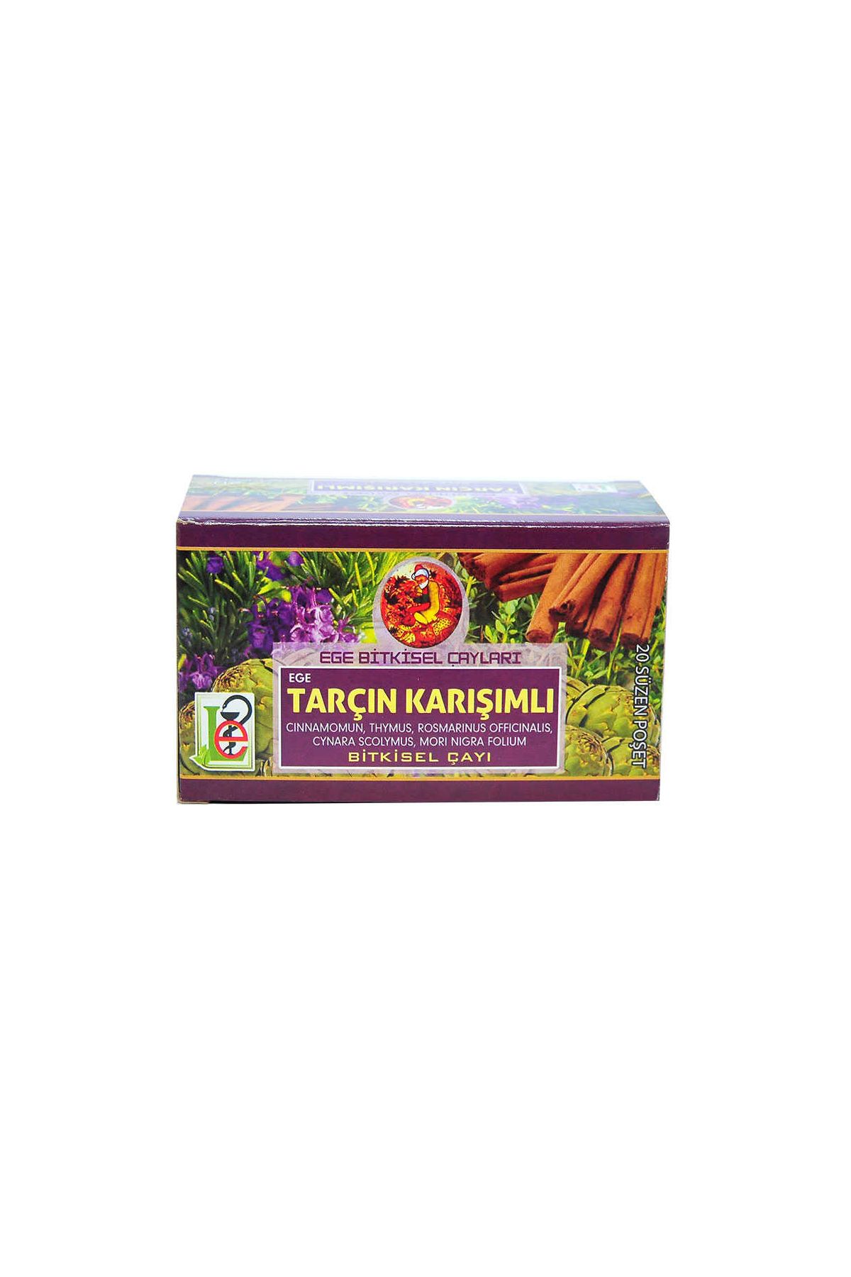 Tarçın Karışımlı Bitkisel Çay 20 Süzen Poşet