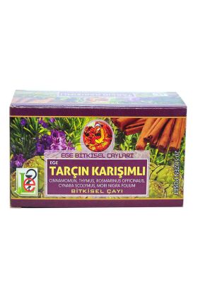 Tarçın Karışımlı Bitkisel Çay 20 Süzen Poşet