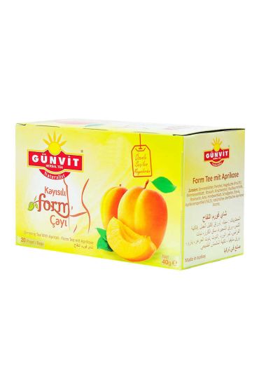 Kayısılı Form Çayı 20 Süzen Poşet