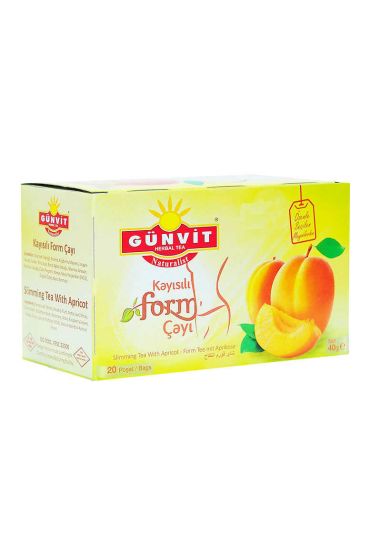 Kayısılı Form Çayı 20 Süzen Poşet