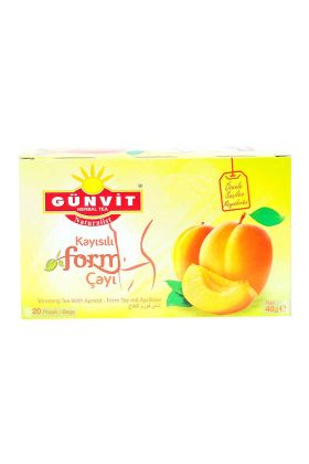 Kayısılı Form Çayı 20 Süzen Poşet