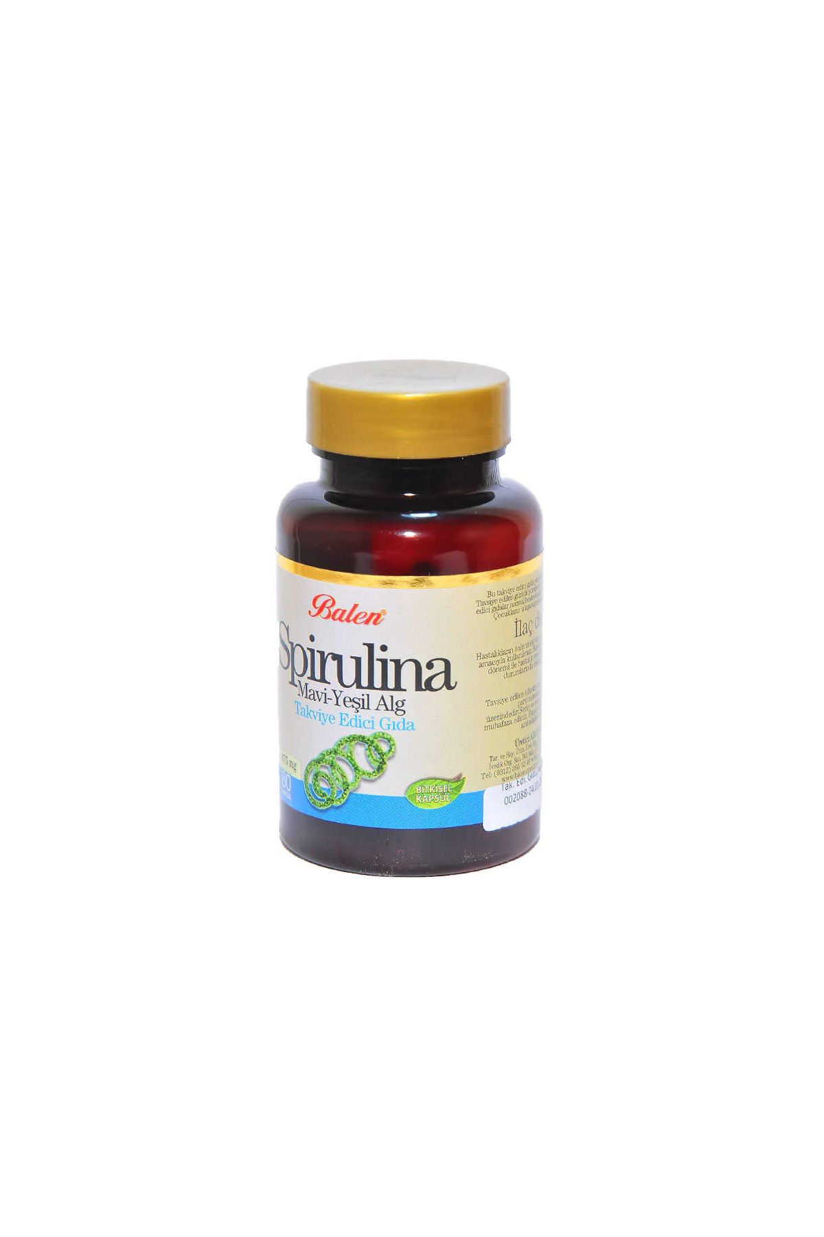 Spirulina Mavi-Yeşil Alg 80 Kapsül